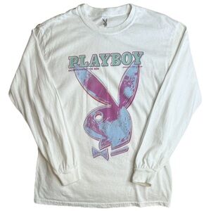 Playboy Andy Warhol Long Sleeve Graphic T-Shirt Men’s size Medium